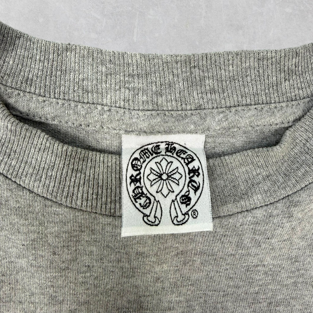 Vintage Chrome Hearts Cross Tee Grey S