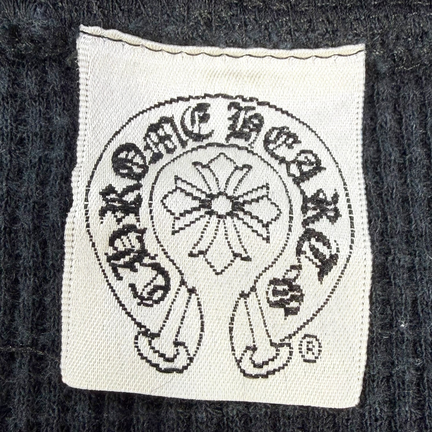 Vintage Chrome Hearts Thermal Foti Floral Zip Up S
