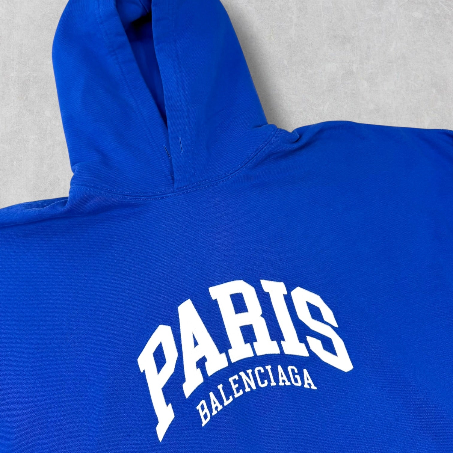 Balenciaga Cities Paris Oversized Hoodie Blue 1 (L)