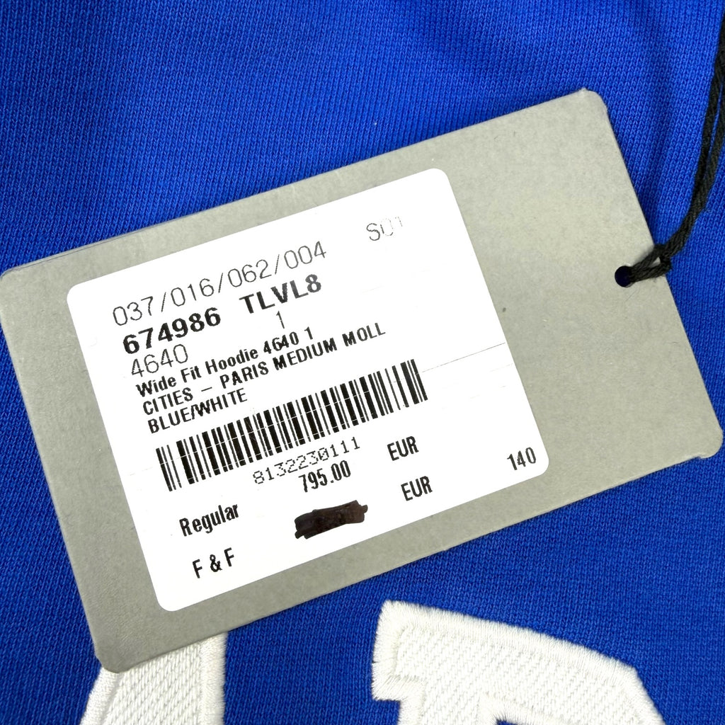 Balenciaga Cities Paris Oversized Hoodie Blue 1 (L)