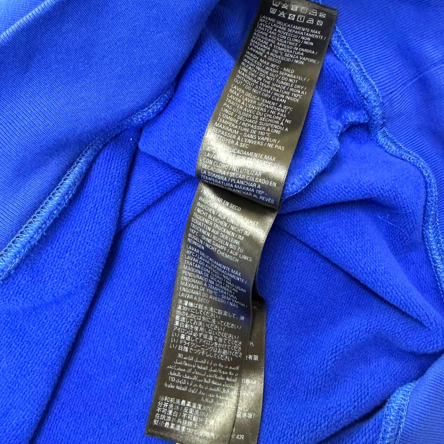 Balenciaga Cities Paris Oversized Hoodie Blue 1 (L)