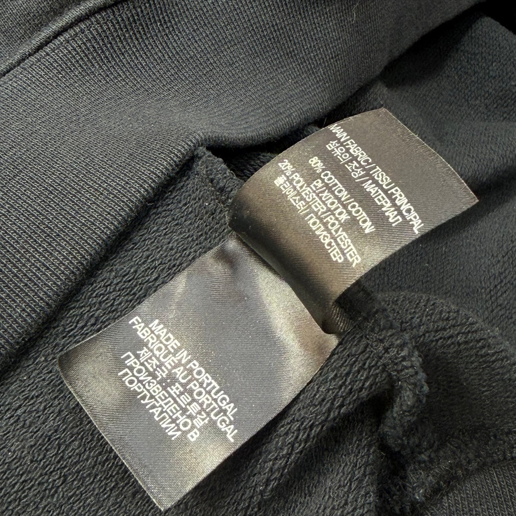 Vetements Double Anarchy Hoodie Black XS (XL)
