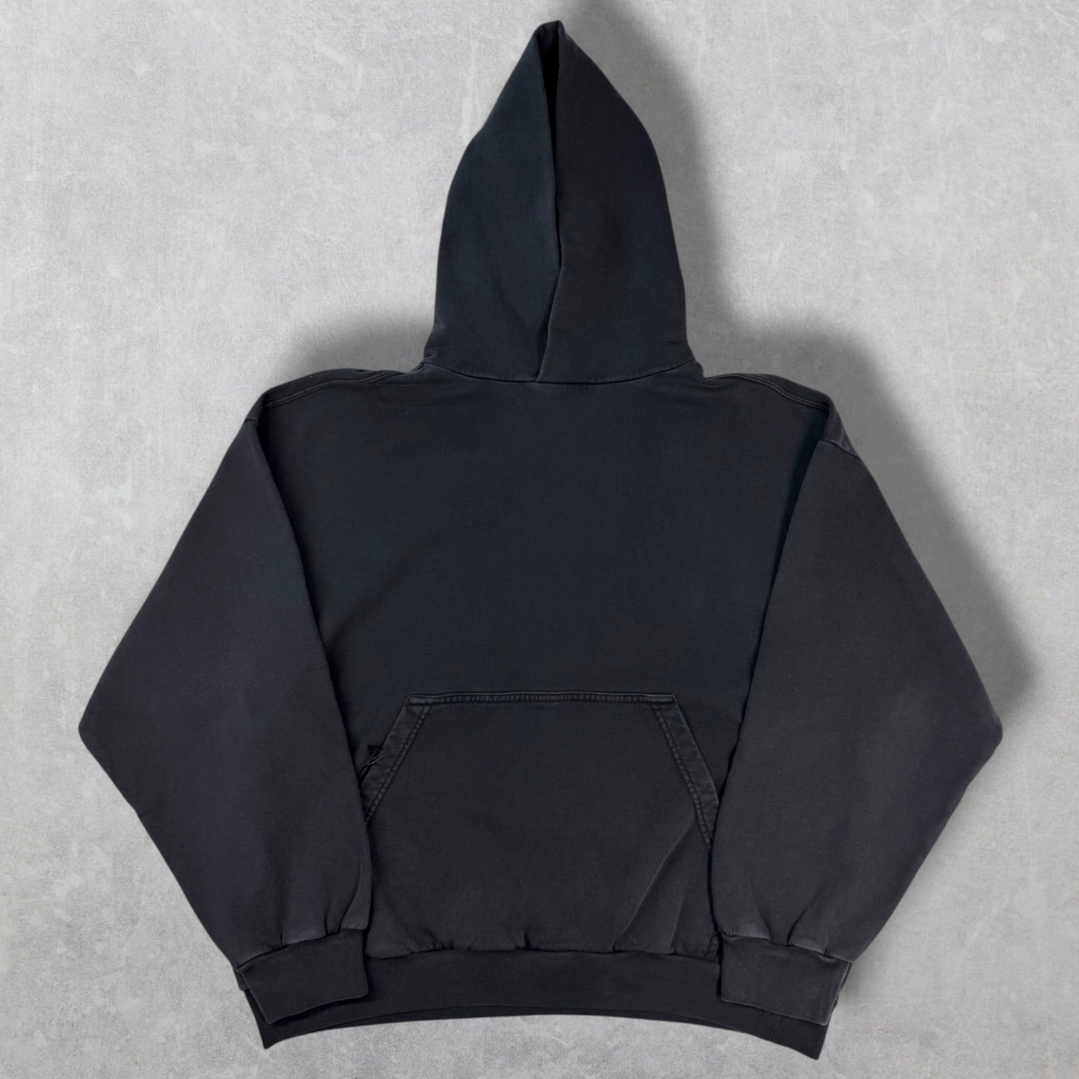 Balenciaga Stencil Oversized Hoodie Black XS