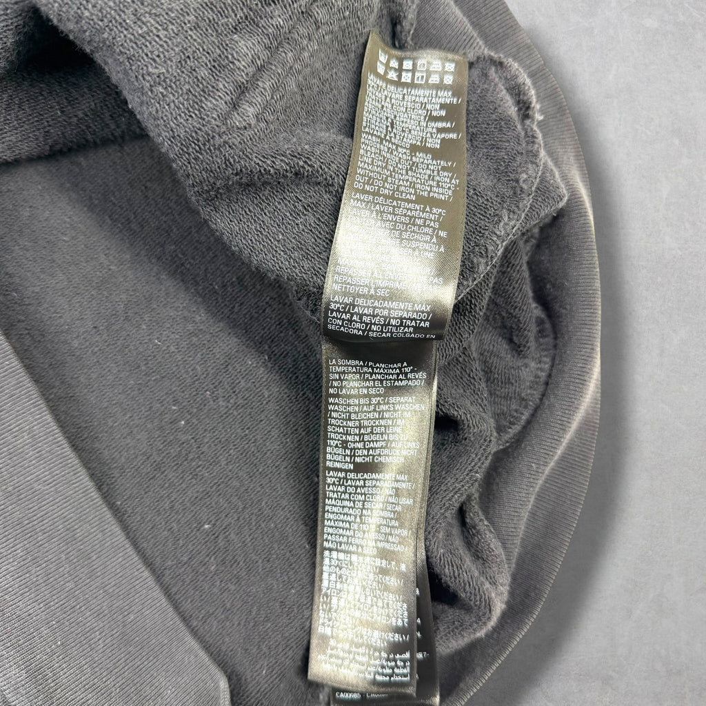 Balenciaga Stencil Oversized Hoodie Black XS