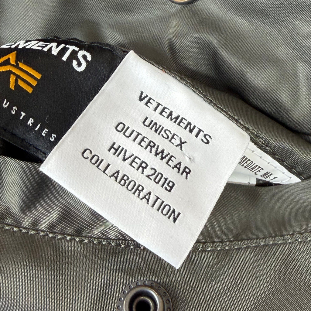 Vetements Alpha Industries Moto Racing Bomber XS (XL)