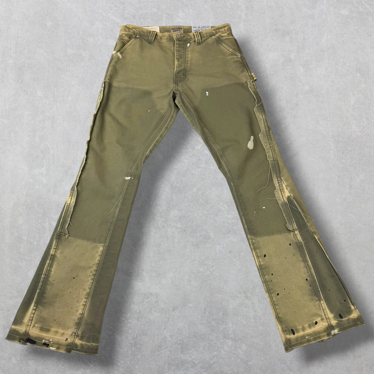 Gallery Dept. LA Flare Olive Green Carpenters 32
