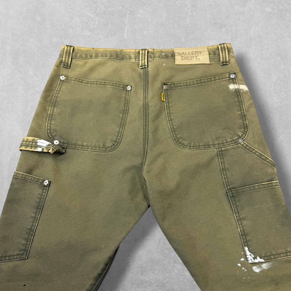Gallery Dept. LA Flare Olive Green Carpenters 32