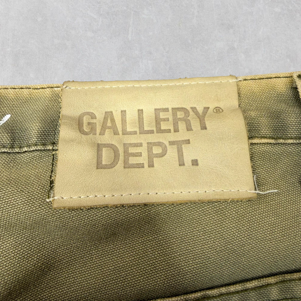 Gallery Dept. LA Flare Olive Green Carpenters 32
