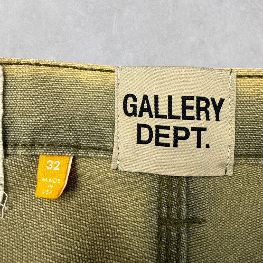Gallery Dept. LA Flare Olive Green Carpenters 32