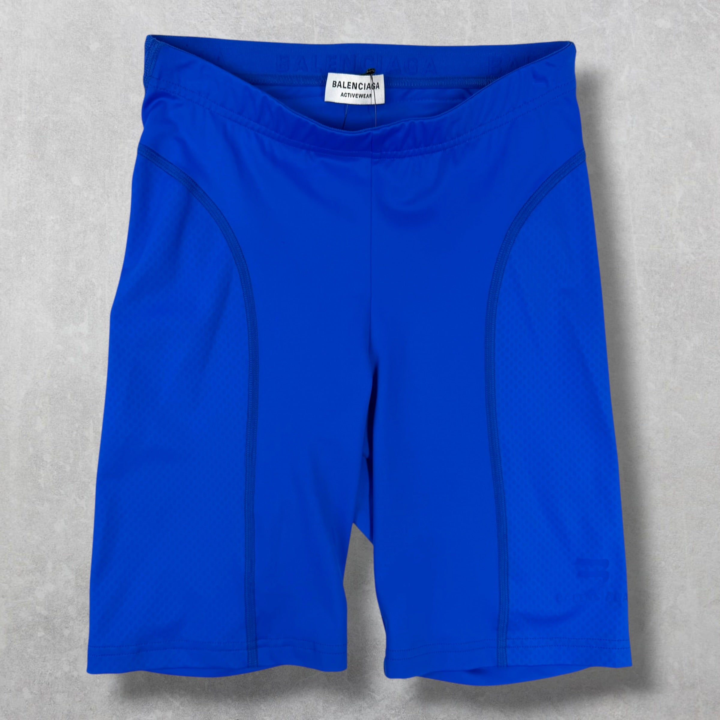 Balenciaga Cycling Shorts 'Electric Blue' S