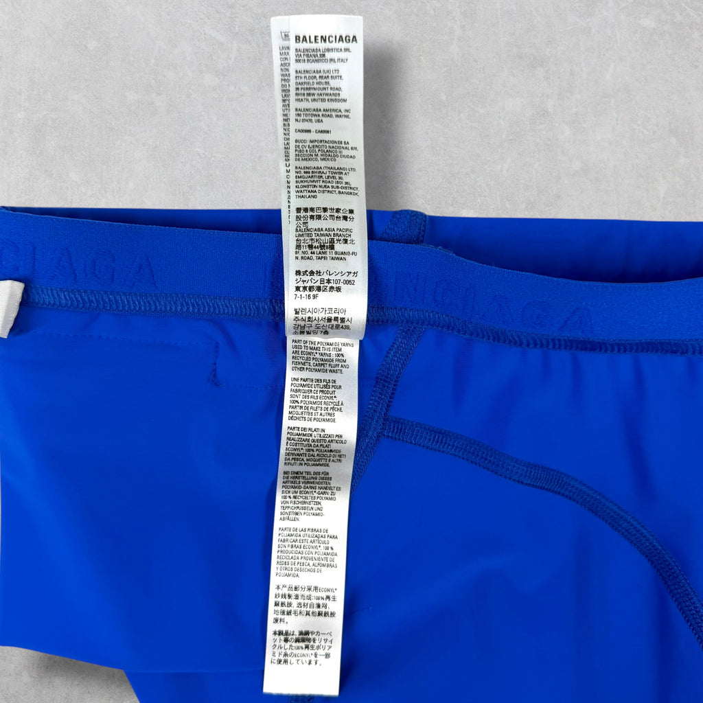 Balenciaga Cycling Shorts 'Electric Blue' S