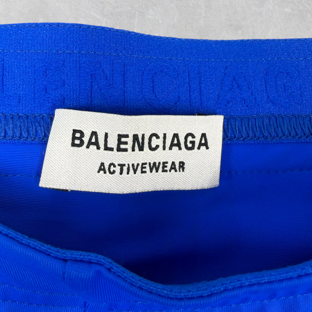 Balenciaga Cycling Shorts 'Electric Blue' L
