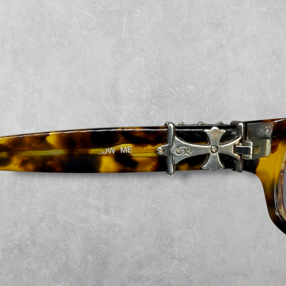 Vintage Chrome Hearts Below Me Glasses