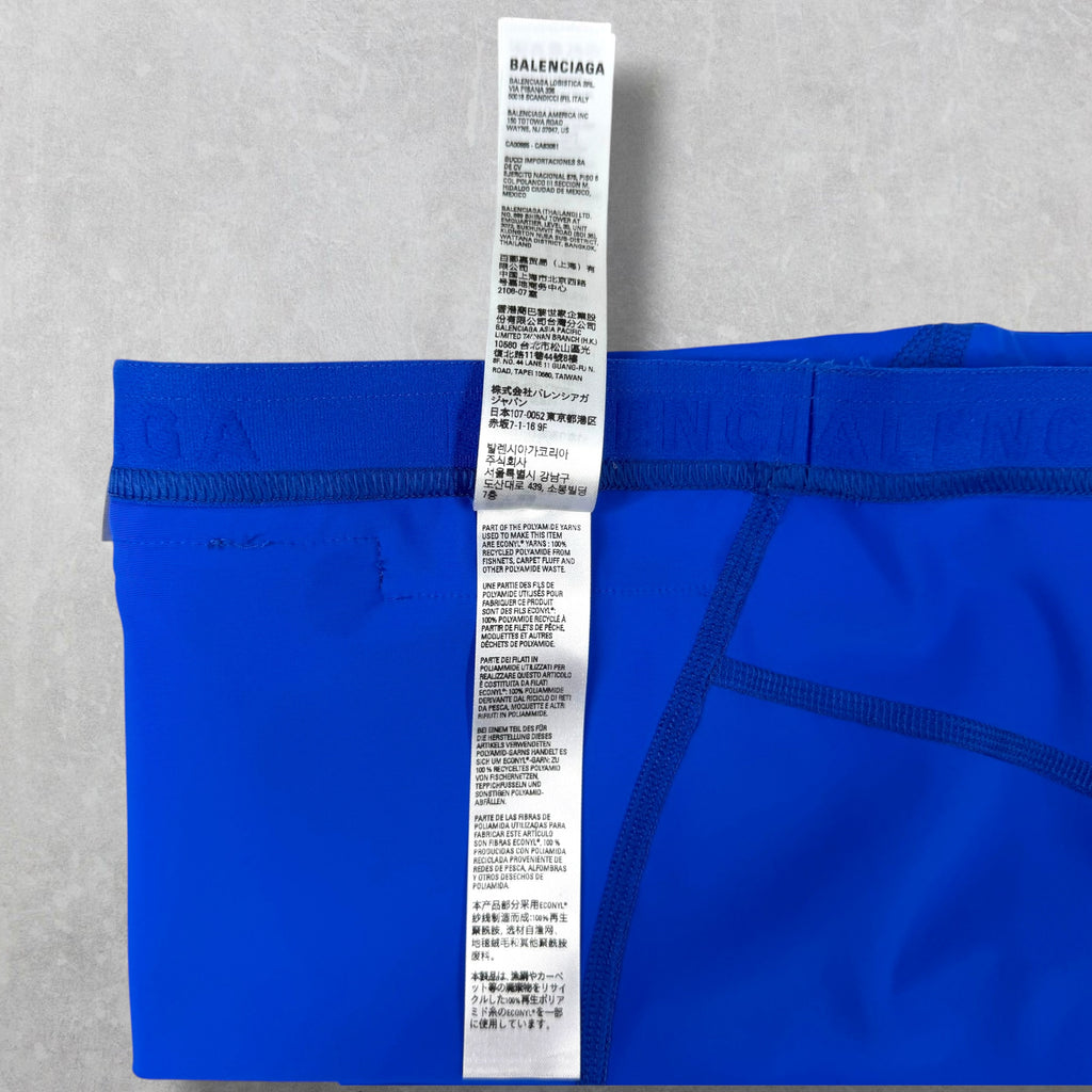 Balenciaga Cycling Shorts 'Electric Blue' L