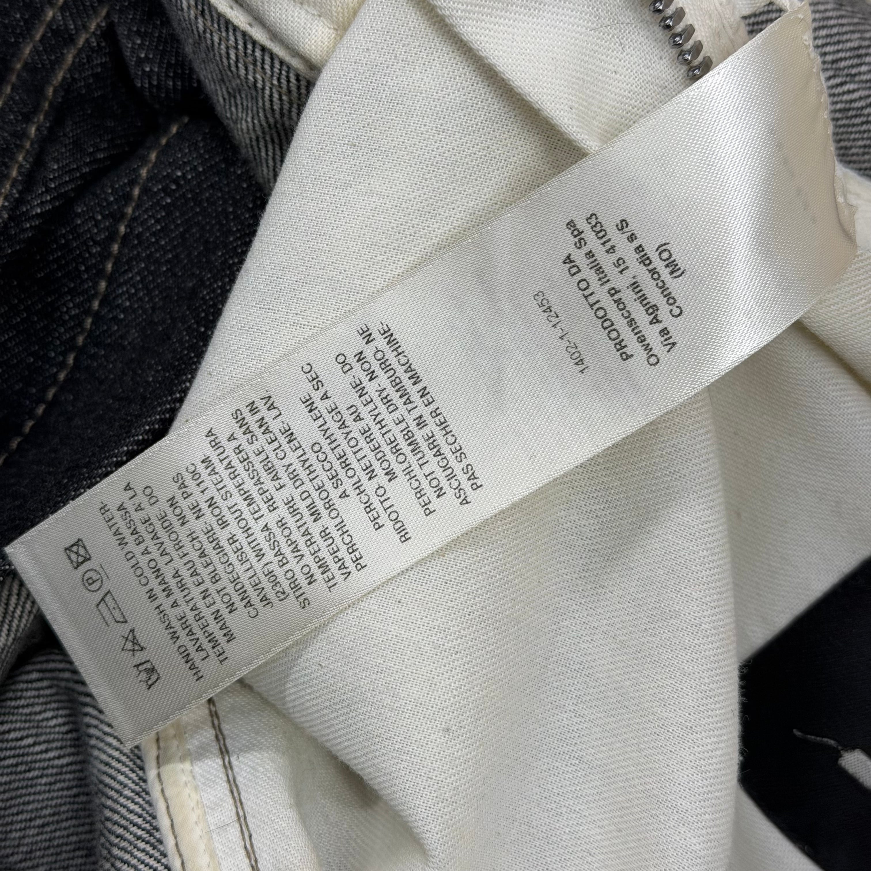 Rick Owens DRKSHDW Raw Indigo Overshirt S (M)