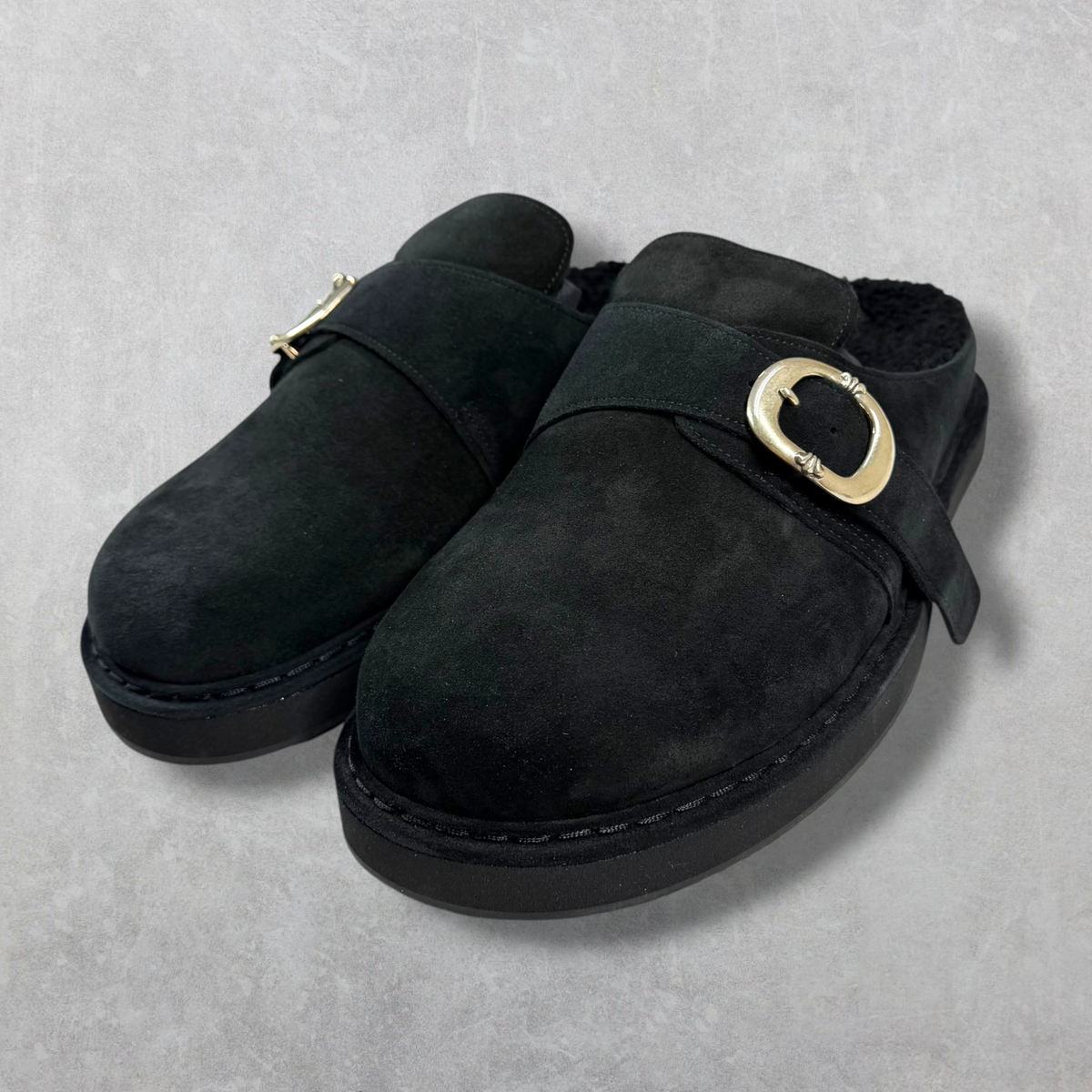 Chrome Hearts Gunslinger Suede Clogs 42 (9)