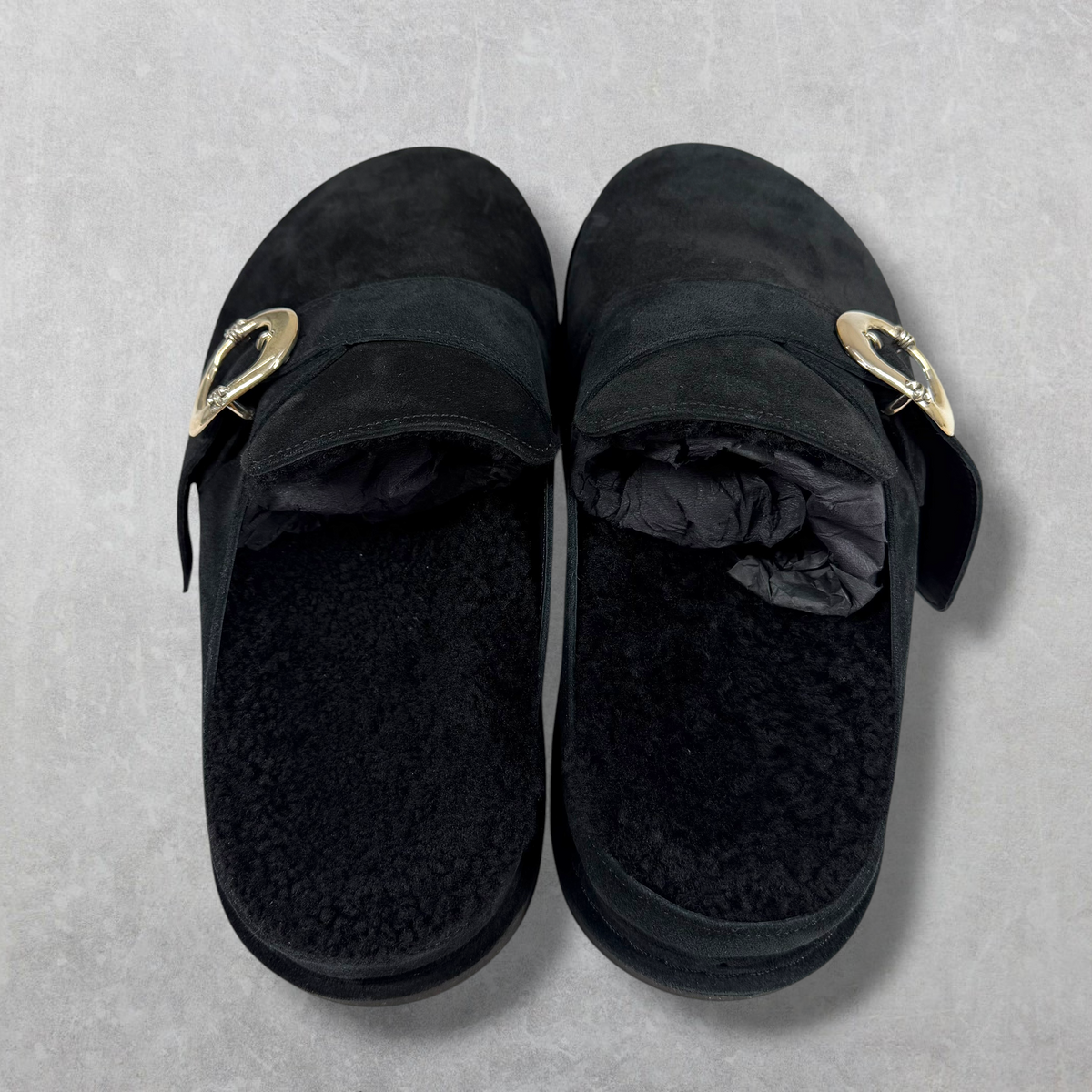 Chrome Hearts Gunslinger Suede Clogs 42 (9)