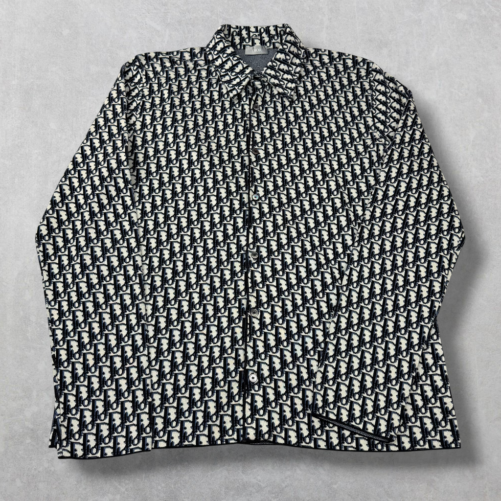 Dior Oblique Jacquard Overshirt M