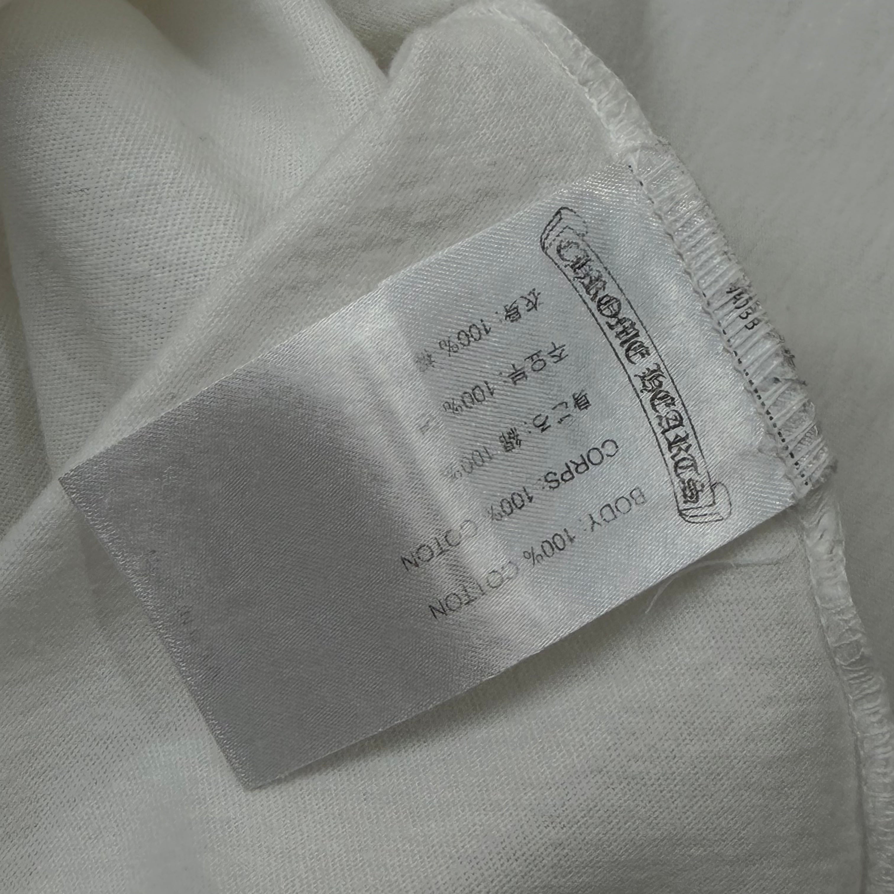 Chrome Hearts Vertical White L/S L