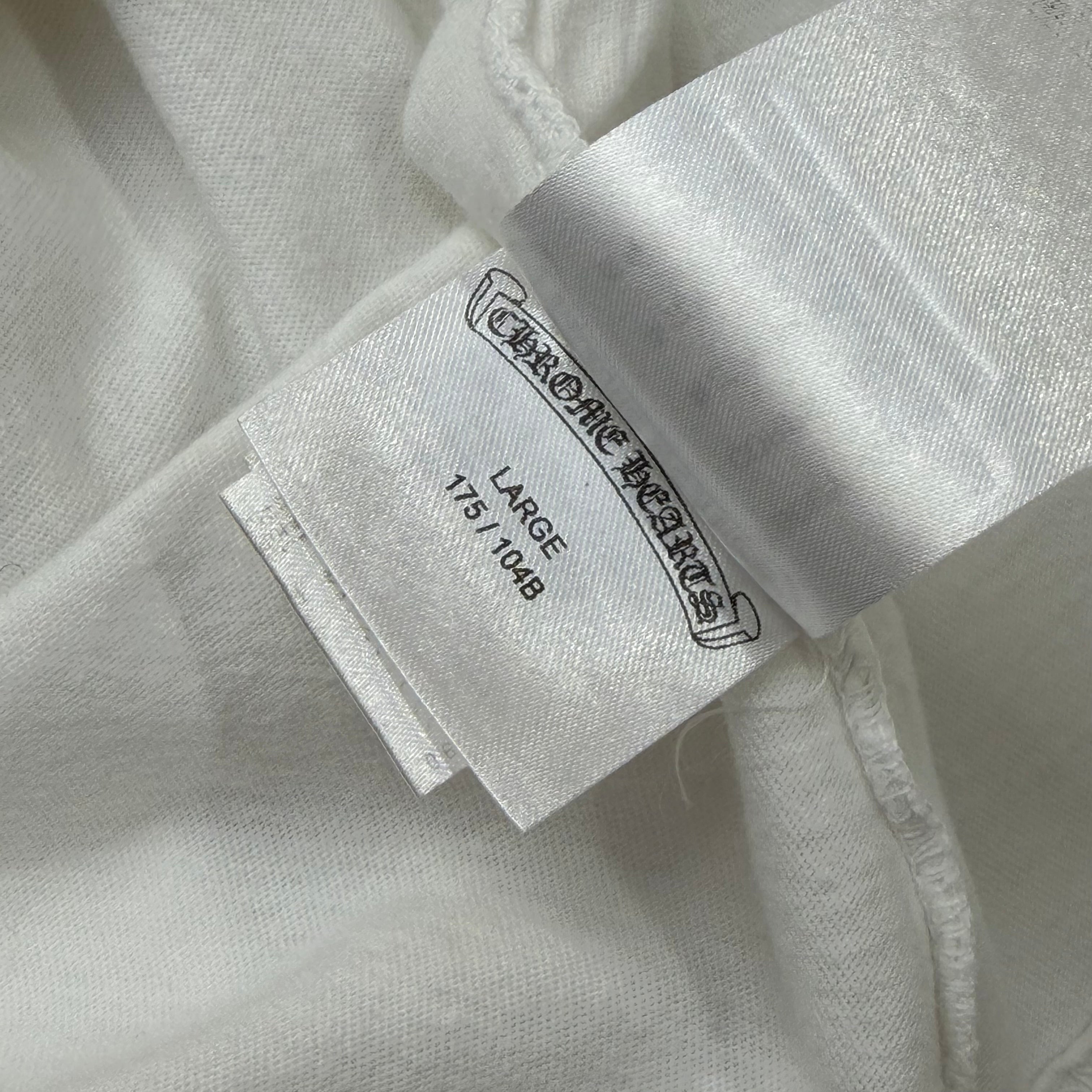 Chrome Hearts Vertical White L/S L