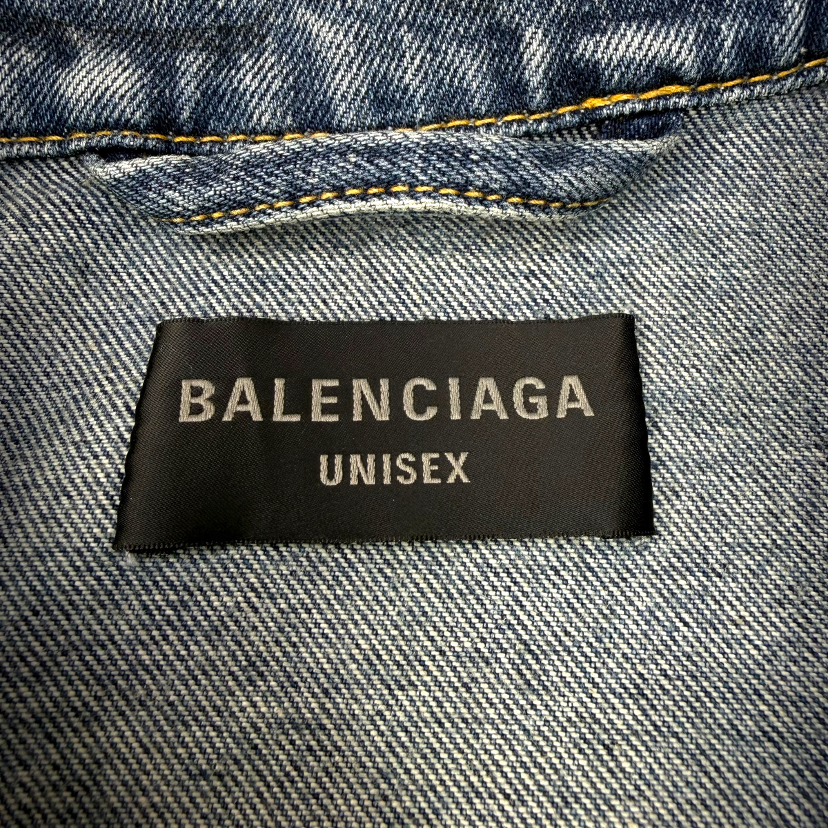 Balenciaga Graffiti Oversized Denim Jacket 4 (XXXL)