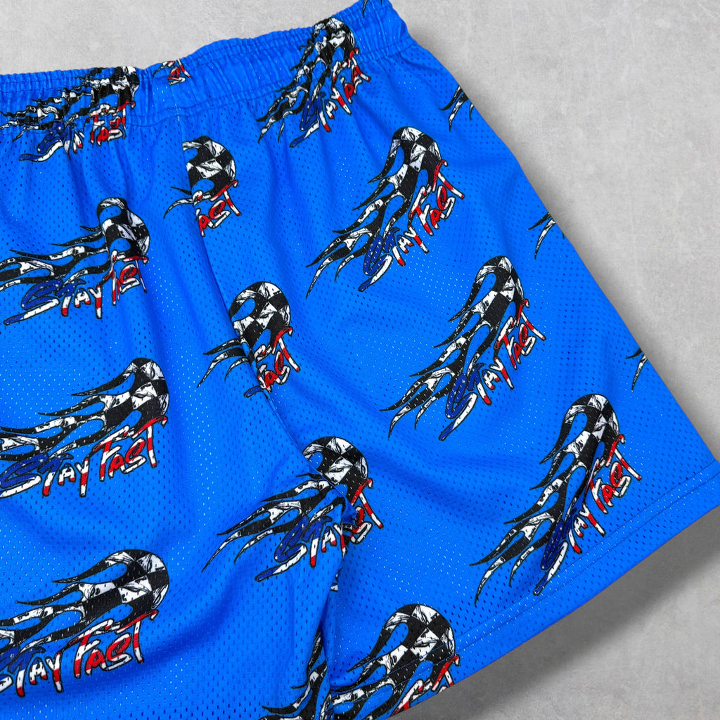 Eric Emanuel x Matty Boy EE Basic/Core Shorts Blue M