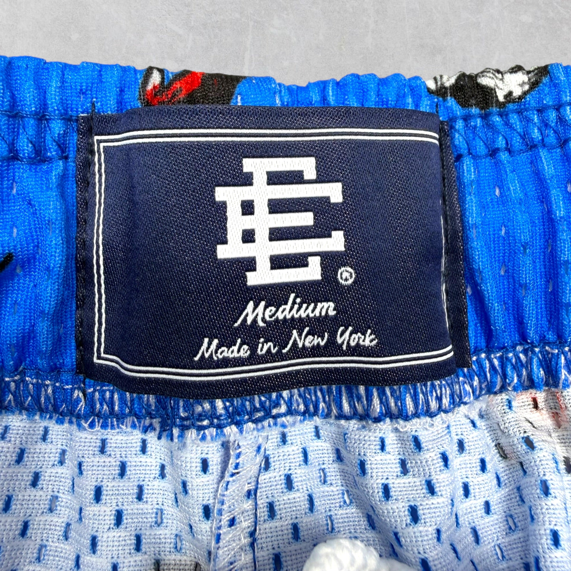 Eric Emanuel x Matty Boy EE Basic/Core Shorts Blue M