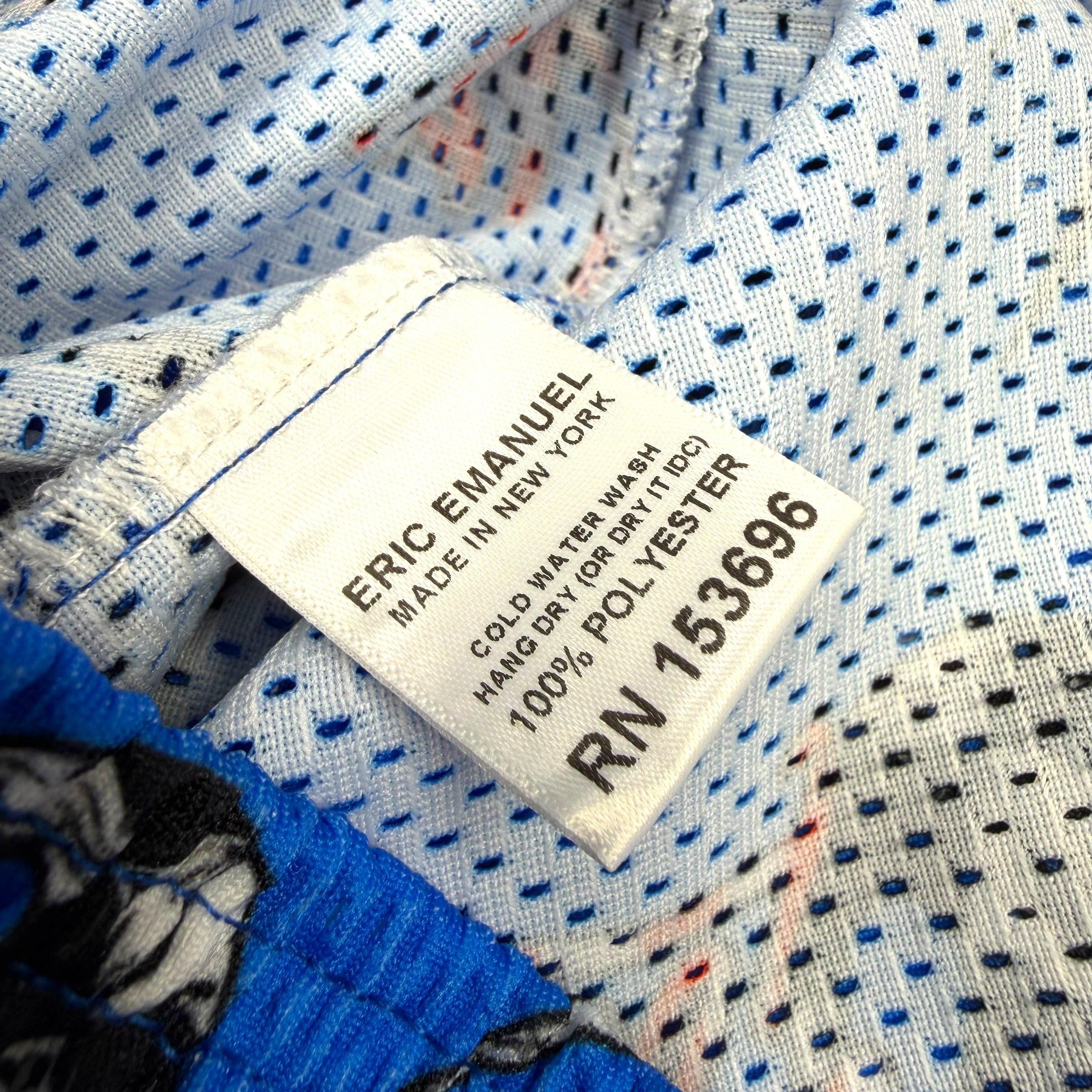 Eric Emanuel x Matty Boy EE Basic/Core Shorts Blue M