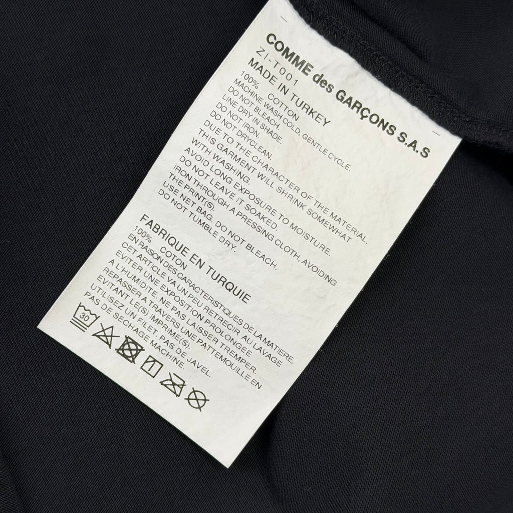 Chrome Hearts x Comme Des Garcons DSM Tee Black XXL