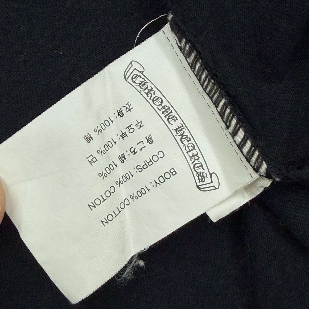 Chrome Hearts Monogram Fleur Black Tee S
