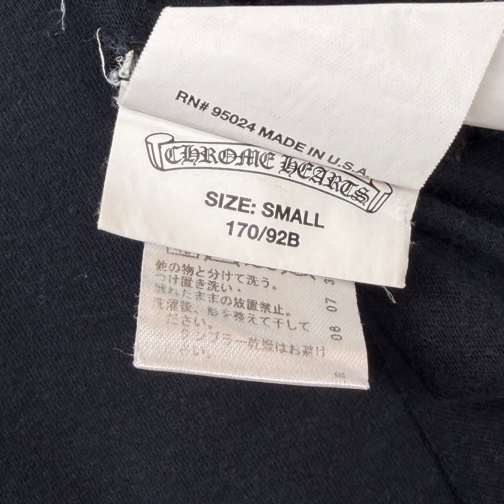Chrome Hearts Monogram Fleur Black Tee S