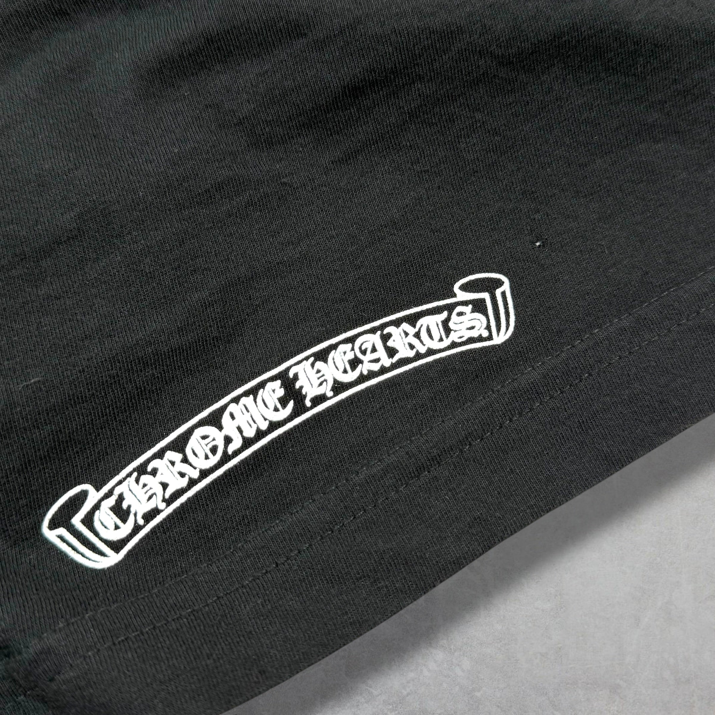 Chrome Hearts Scroll Logo L/S Tee XL