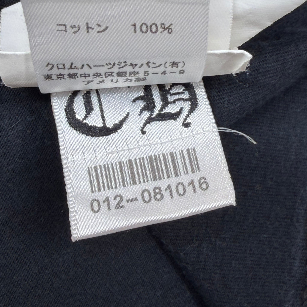 Chrome Hearts Monogram Fleur Black Tee S