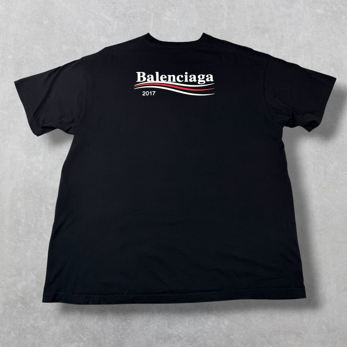Balenciaga 2017 Political Campaign Logo Tee L