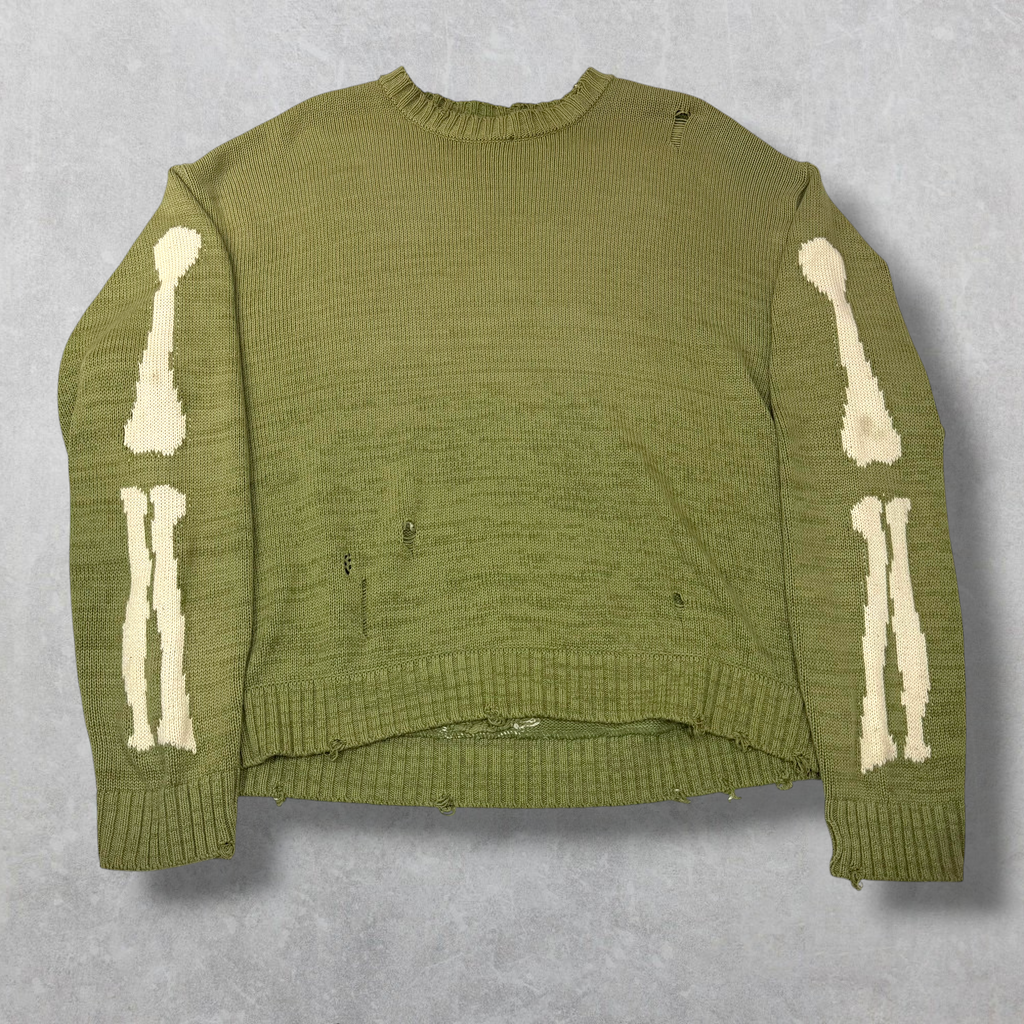 Kapital 5G Cotton Knit Bone Sweater 3 (L)
