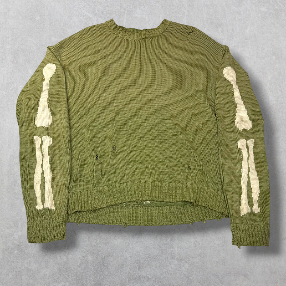 Kapital 5G Cotton Knit Bone Sweater 3 (L)
