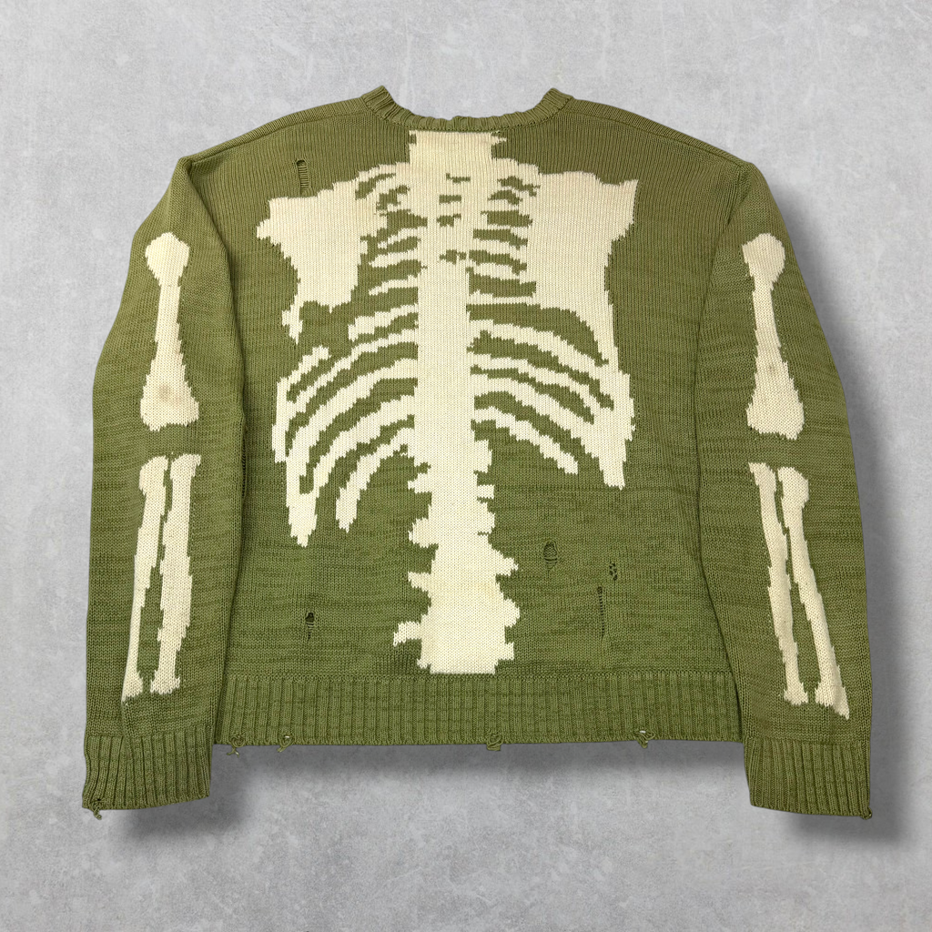 Kapital 5G Cotton Knit Bone Sweater 3 (L)