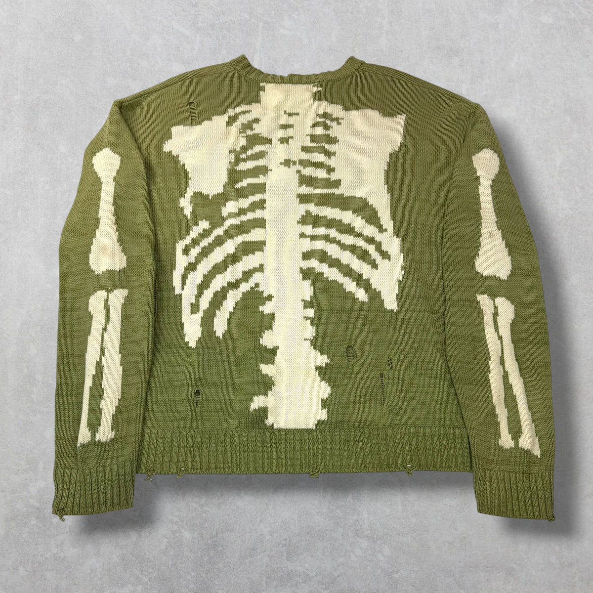 Kapital 5G Cotton Knit Bone Sweater 3 (L)