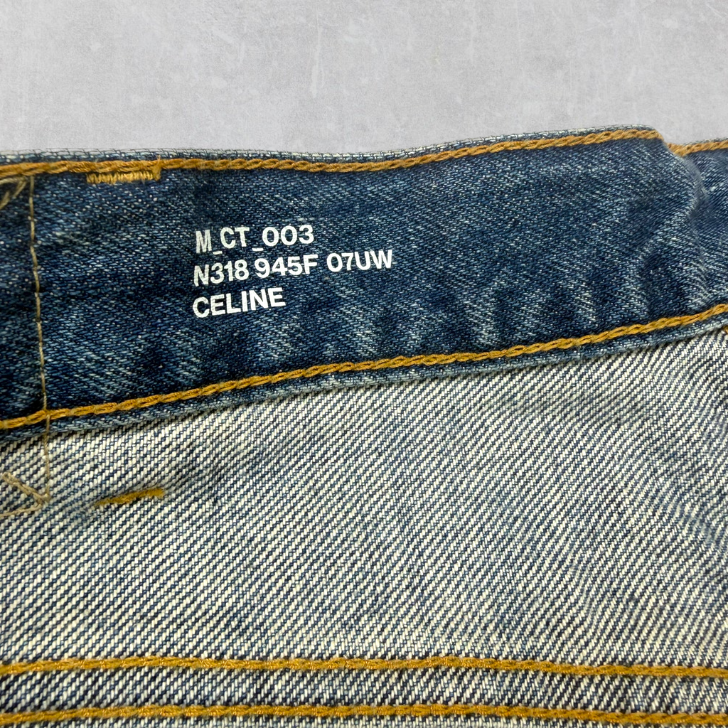 Celine " Kurt" Classic Fit Straight Leg Jeans 32