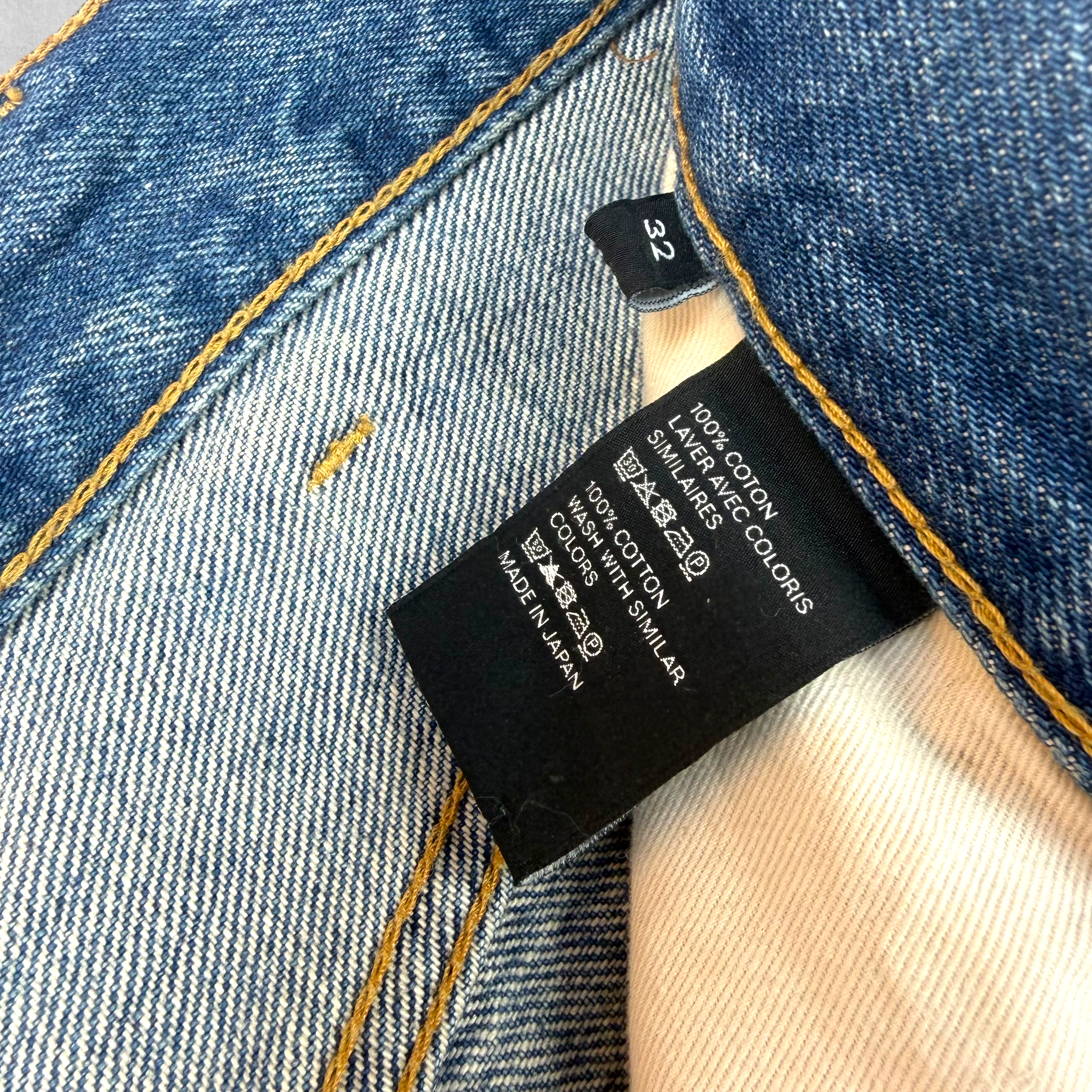 Celine " Kurt" Classic Fit Straight Leg Jeans 32