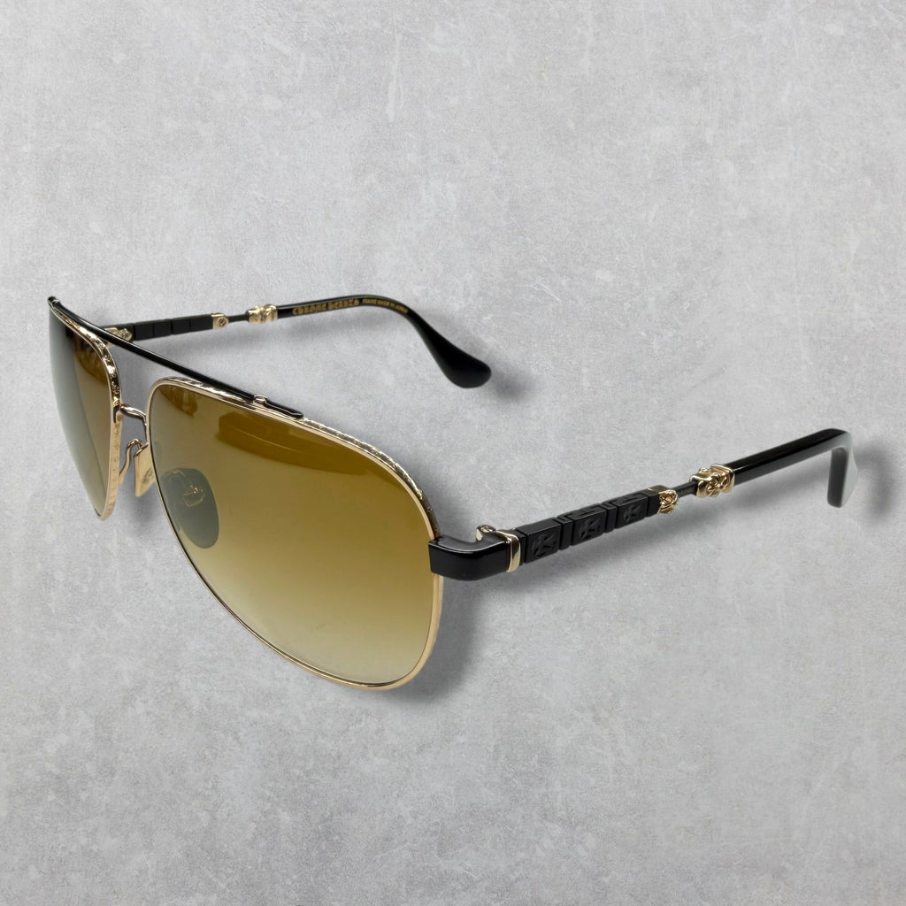 Chrome Hearts Jackaddict Aviator Sunglasses