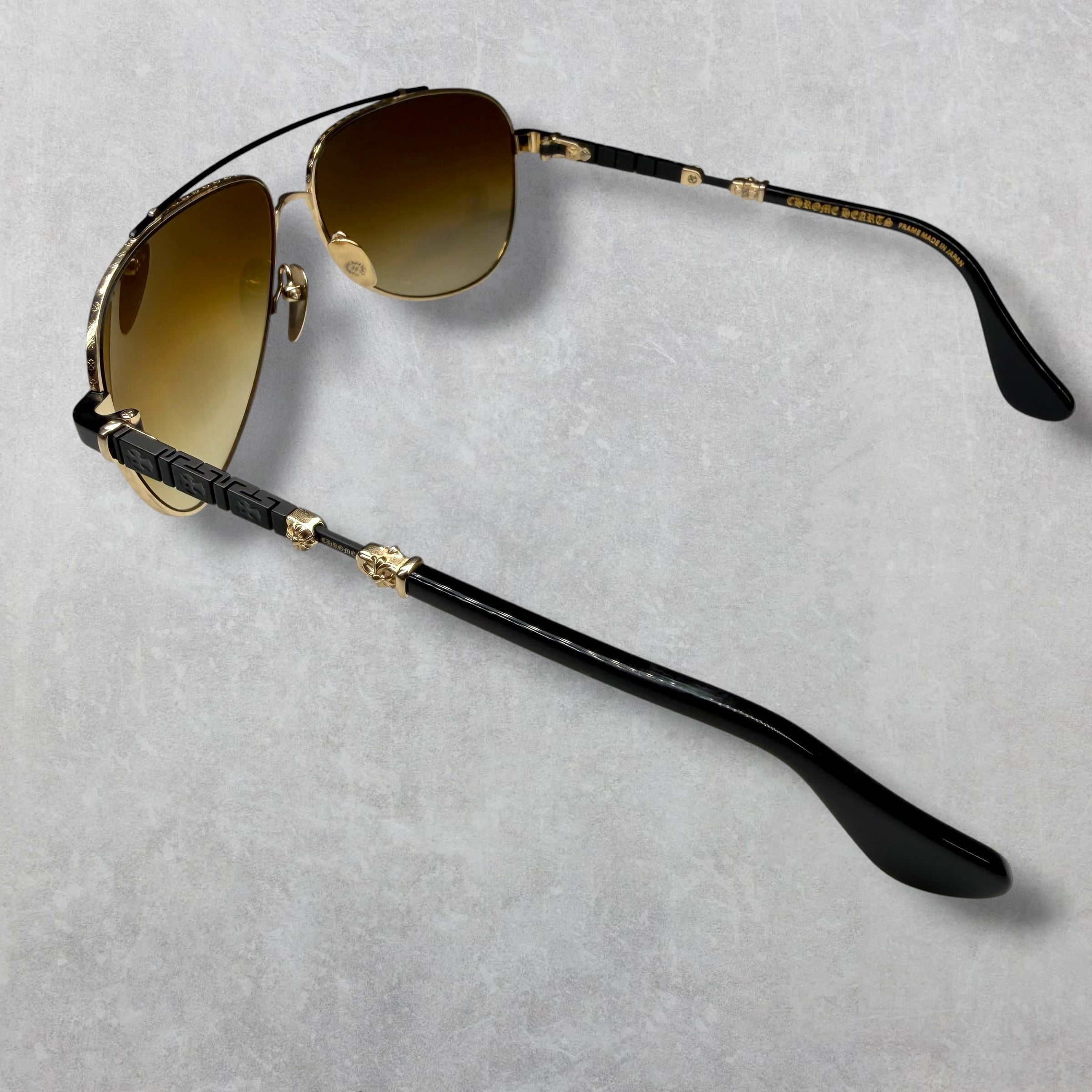 Chrome Hearts Jackaddict Aviator Sunglasses