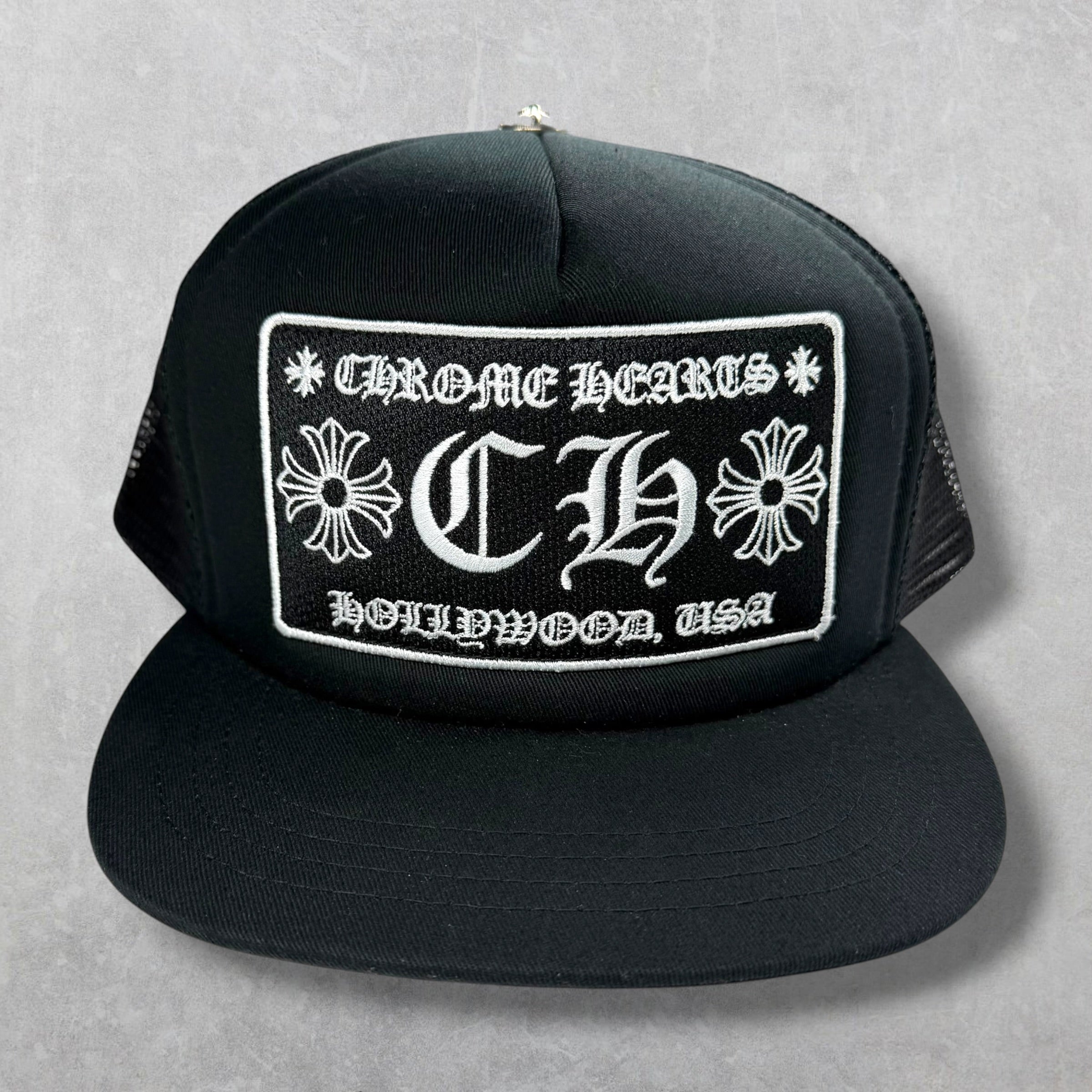 Chrome Hearts CH Hollywood Trucker Hat