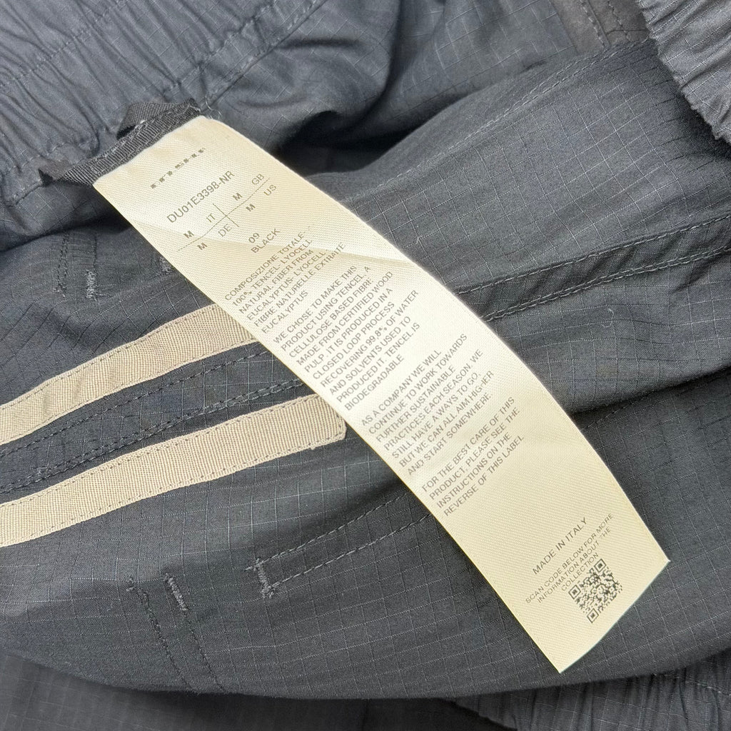 Rick Owens DRKSHDW Black Cargobela Pants M