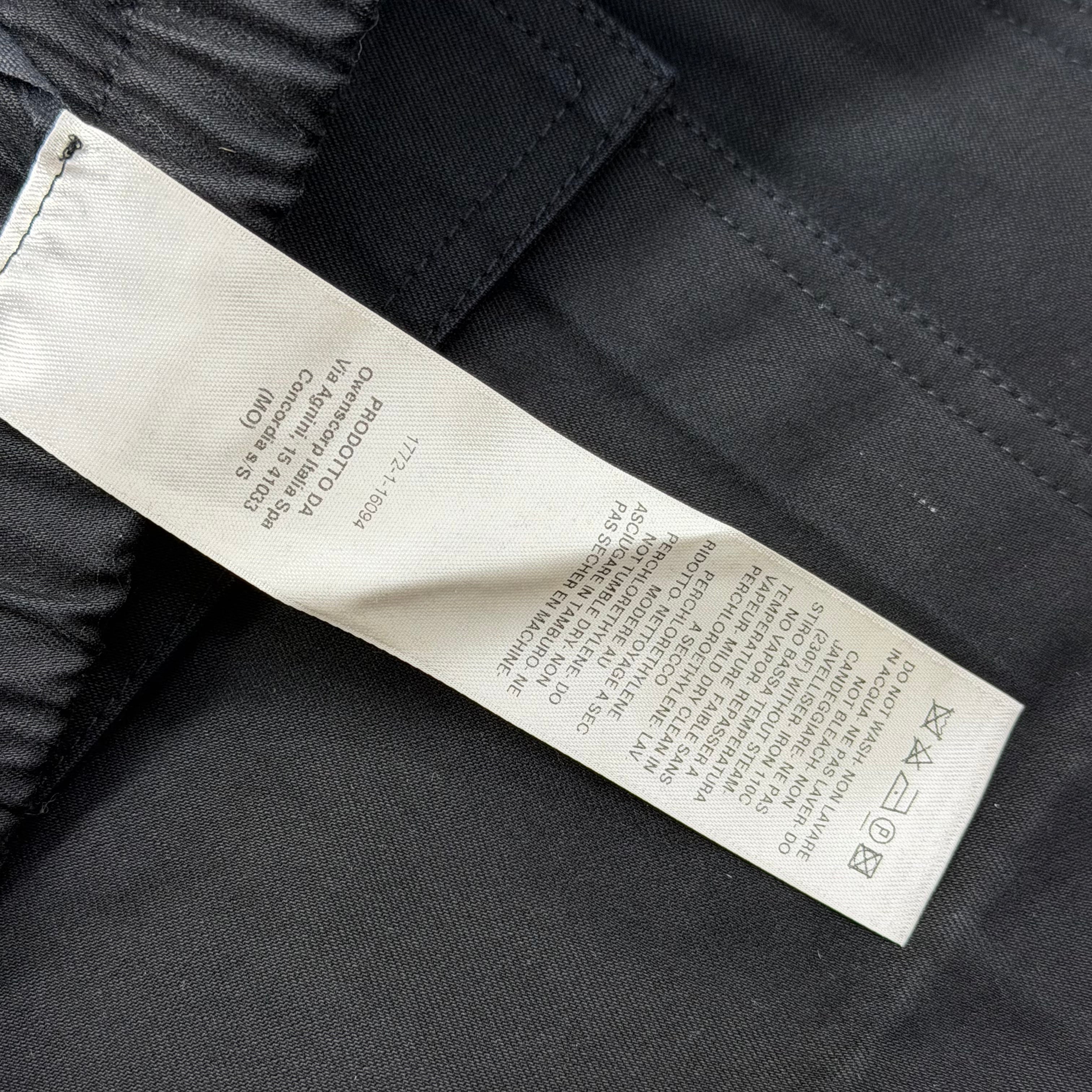 Rick Owens DRKSHDW Creatch Cargo Pants XS