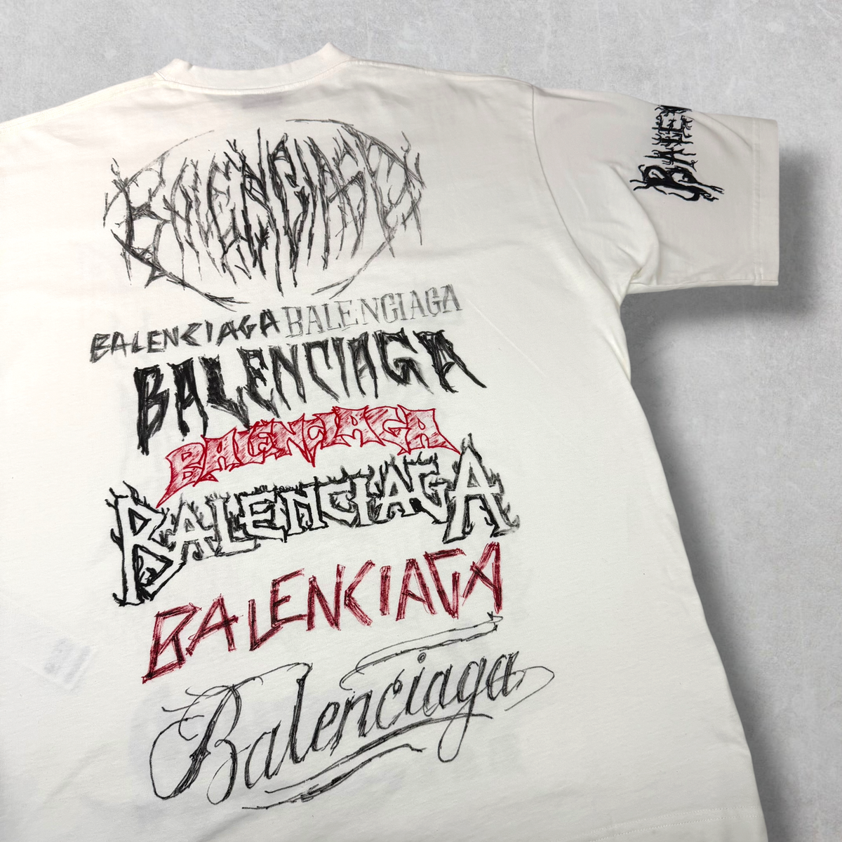 Balenciaga DIY Metal Tee M (L)