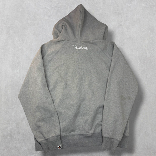 Bape x Kaws Baby Milo Blendy Full Zip Hoodie Grey L