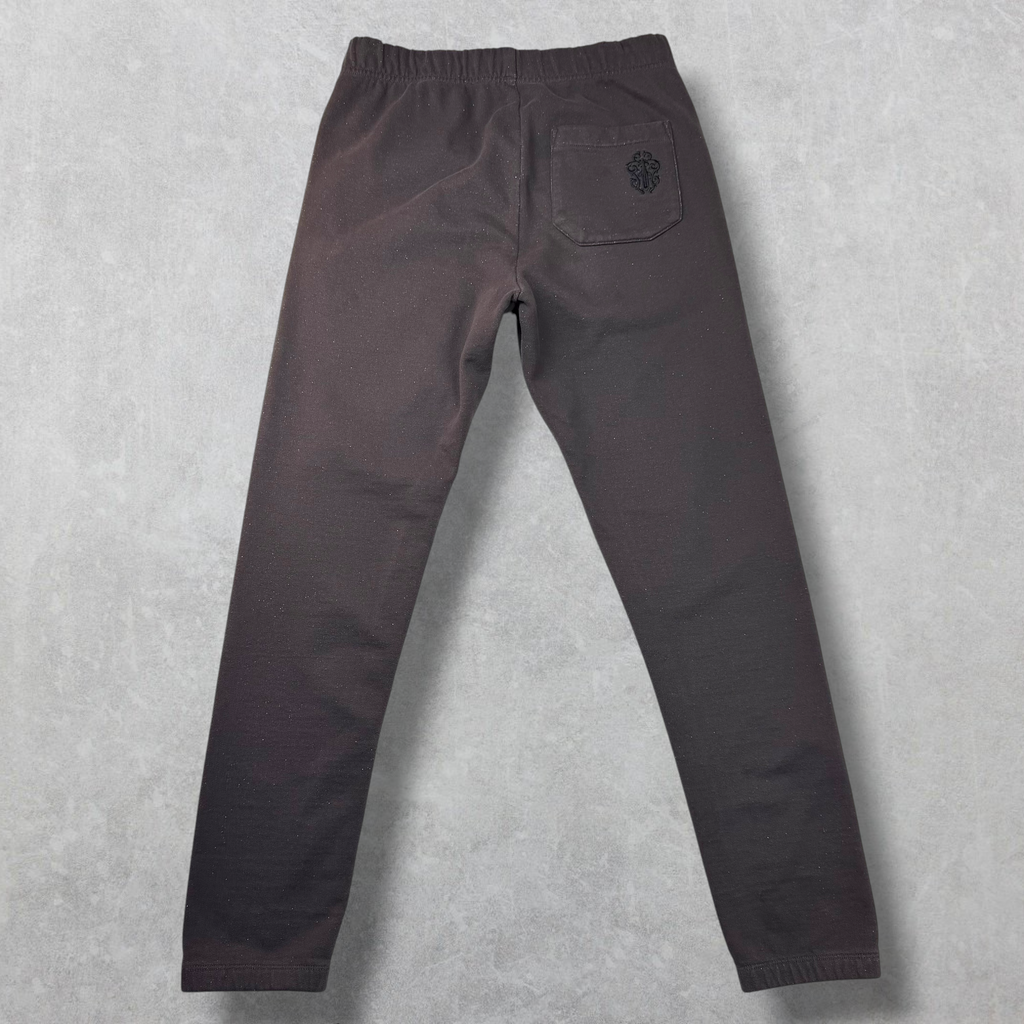 Chrome Hearts 'Y Not' Embroidered Vertical Logo Sweatpants S