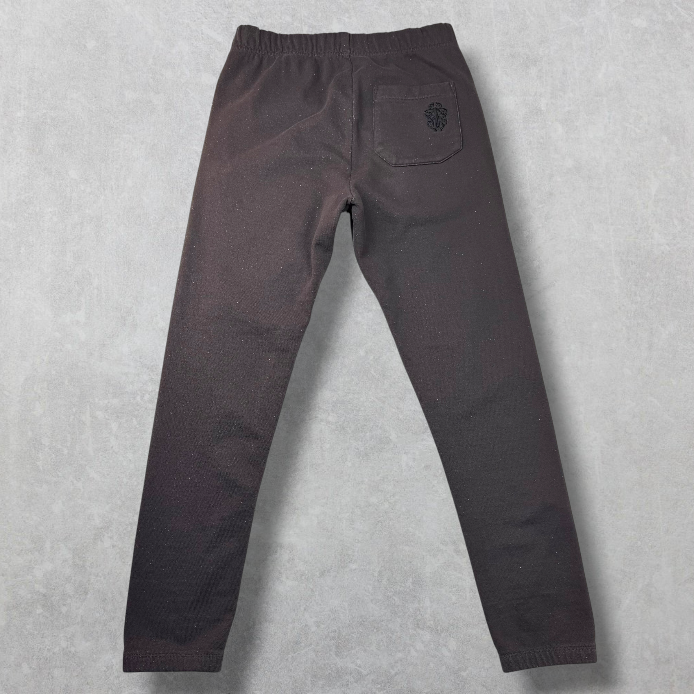 Chrome Hearts 'Y Not' Embroidered Vertical Logo Sweatpants S