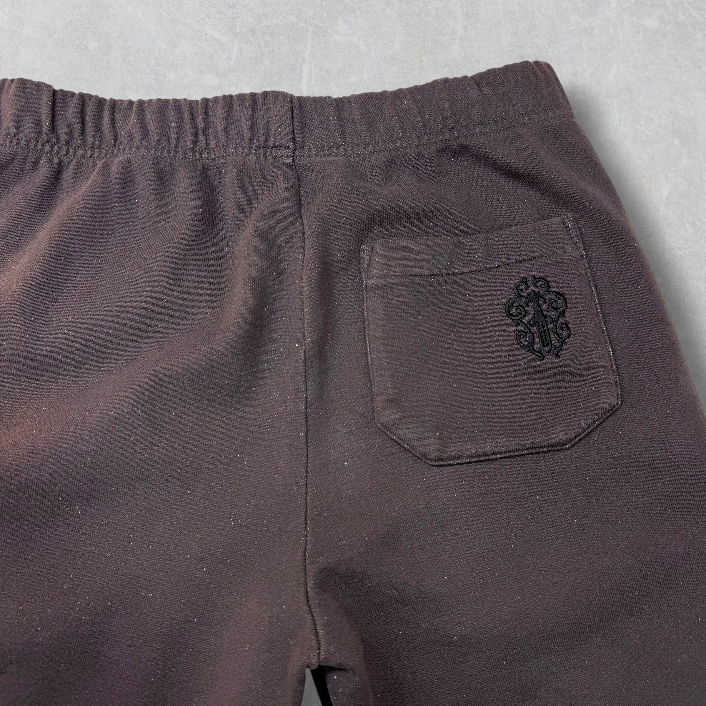 Chrome Hearts 'Y Not' Embroidered Vertical Logo Sweatpants S